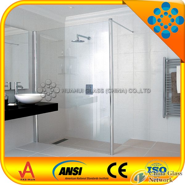 tempered and toughened shower glass 3-19mm AS/NZS2208 buliding glass